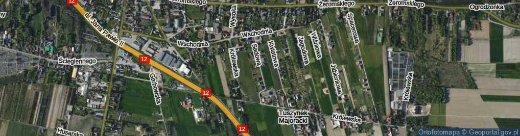 Zdjęcie satelitarne Sadowa ul.